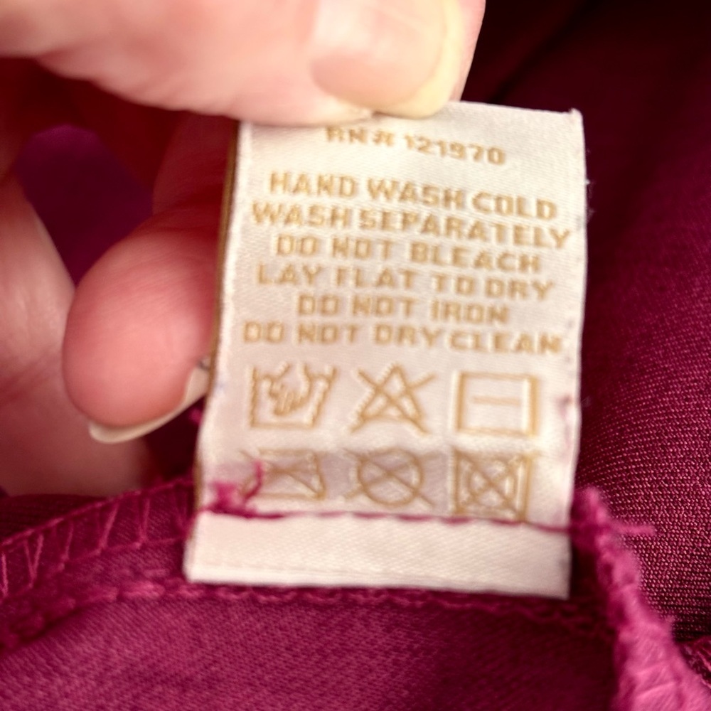 Flying Tomato Magenta Palazzo Pants | Size Small | High Rise Wide Leg - Picture 10 of 10